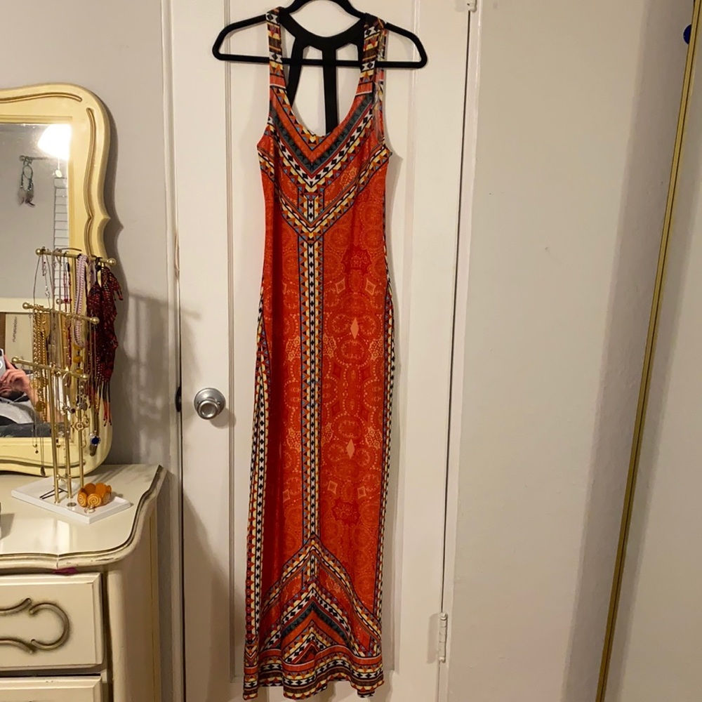 Beautiful flattering Maxi Dress